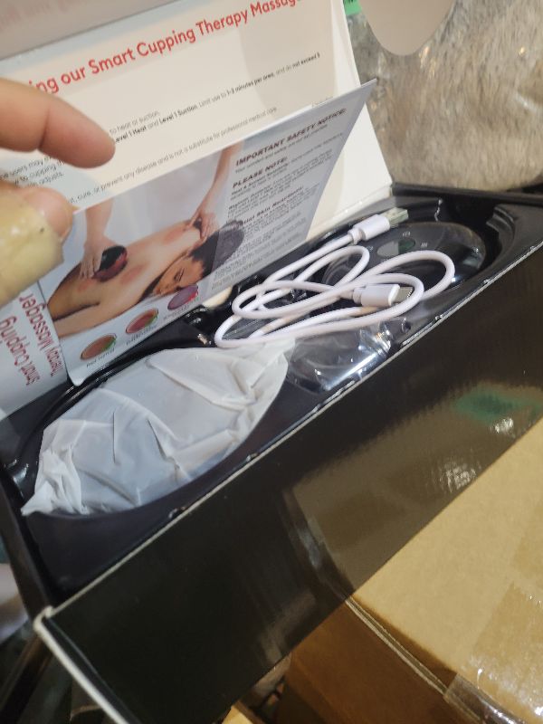 Photo 1 of 2 Pack Cupping Set, 7-in-1 Smart Cupping Therapy Massager. Red Light Cupping Therapy Set with 2 Modes for Targeted Muscle Soreness,Tighter Skin,Cupping Kit with 20 Levels Suction and Heat and Gua Sha