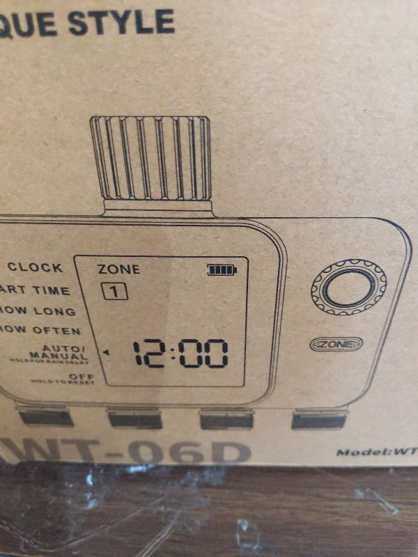 Photo 1 of [All-New 2027] 4 Zone Sprinkler Timer with Brass Inlet, Unistyle 4 Outlet Programmable Water Timer for Garden Hose with Rain Delay, Manual Watering Automatic Irrigation Hose Timers for Yard Lawn Patio