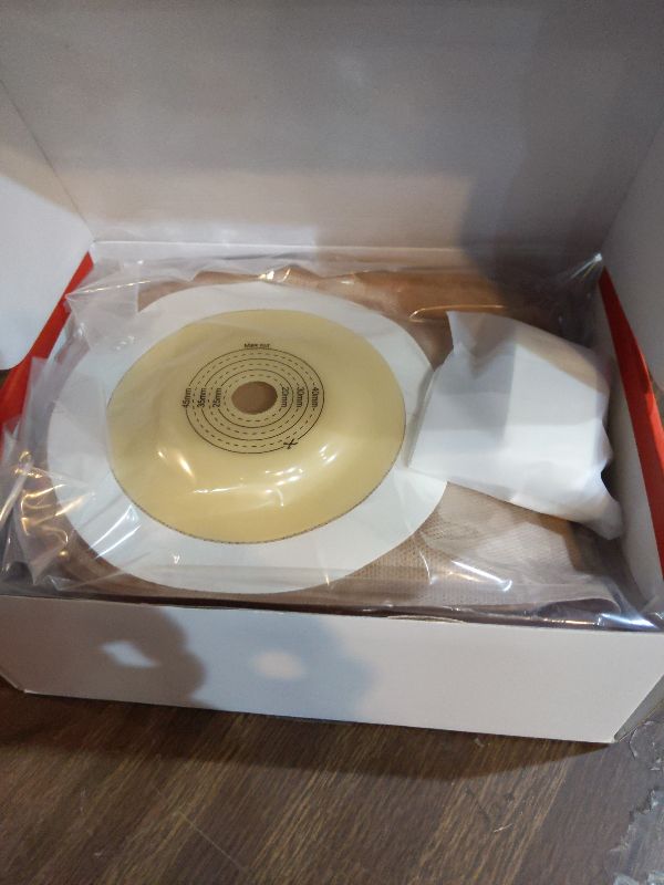 Photo 1 of 10 PCS Colostomy Bags Convex Ostomy Bag, One-Piece Ostomy Drain Pouches with A Belt for Irregular Stoma Uneven Wrinkled Skin, Max 45mm