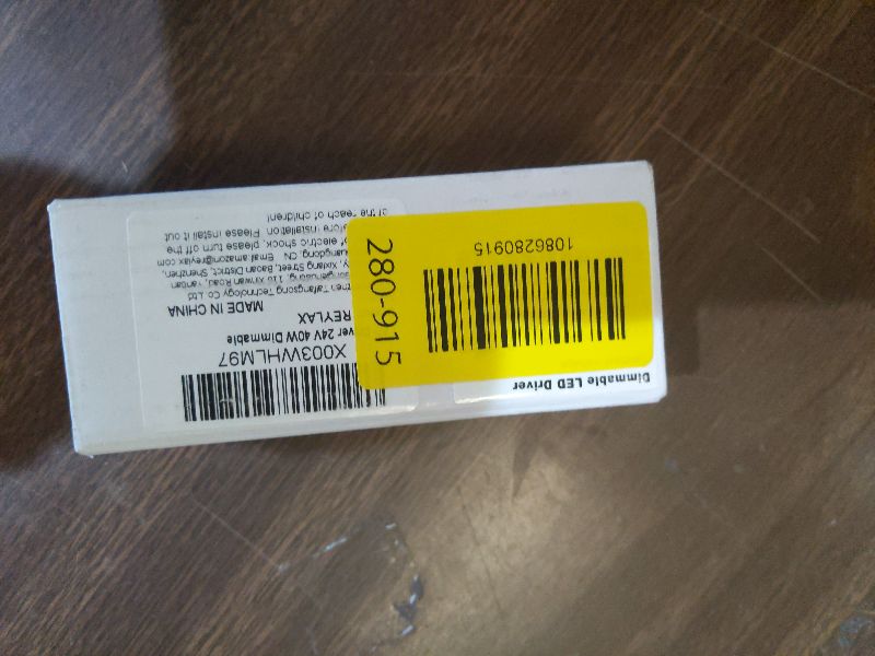 Photo 1 of 24V 40W Dimmable LED Driver, Constant Voltage Transformer for LED Light