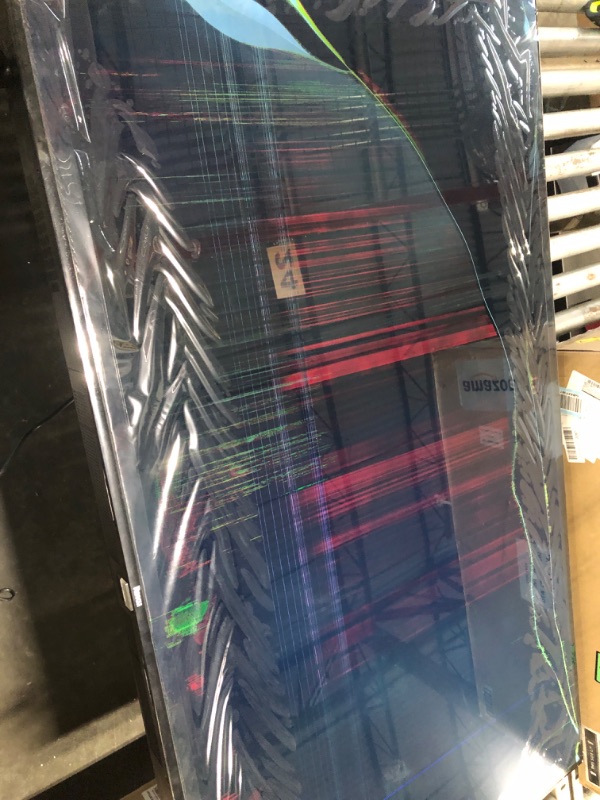 Photo 1 of ***BROKEN, SOLD FOR PARTS*** Roku 65" QLED 4K Smart TV