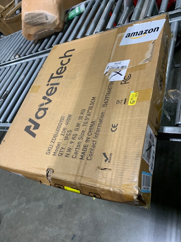 Photo 1 of [DOESN'T EXCEED 300W] NaveiTech 400W Portable Solar Panel, 25% High Efficiency Foldable Solar Panel Charger for Power Station, for Power Station, with Sturdy Kickstands, Fast Setup for Camping, RV, Pickup, Marine Off-Grid