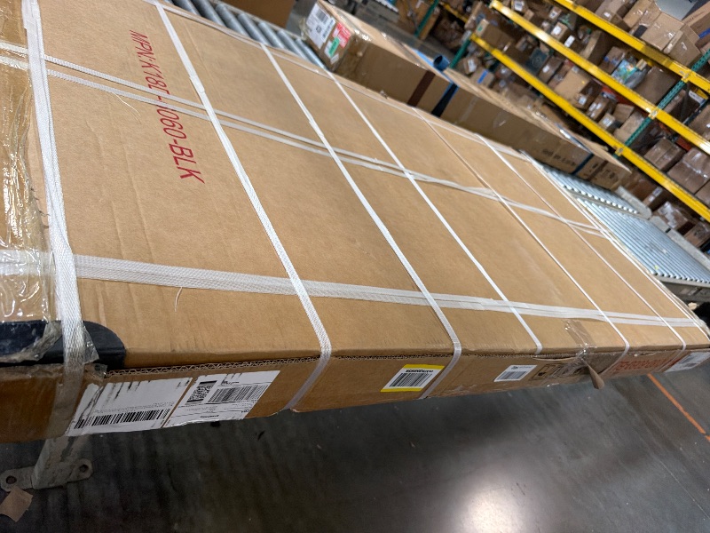 Photo 1 of ***FACTORY SEALED****Frameless Shower Door,Frosted Sliding Shower Door for Bathtub, 56-60" W x 60" H-1/4” (6mm), 304 Stainless Steel Hardware, Nano Easy-Clean Glass, Quiet Rollers, Matte Black