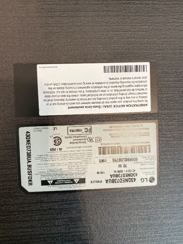View 3 of [Screen Damage] LG QNED AI 4K Smart TV