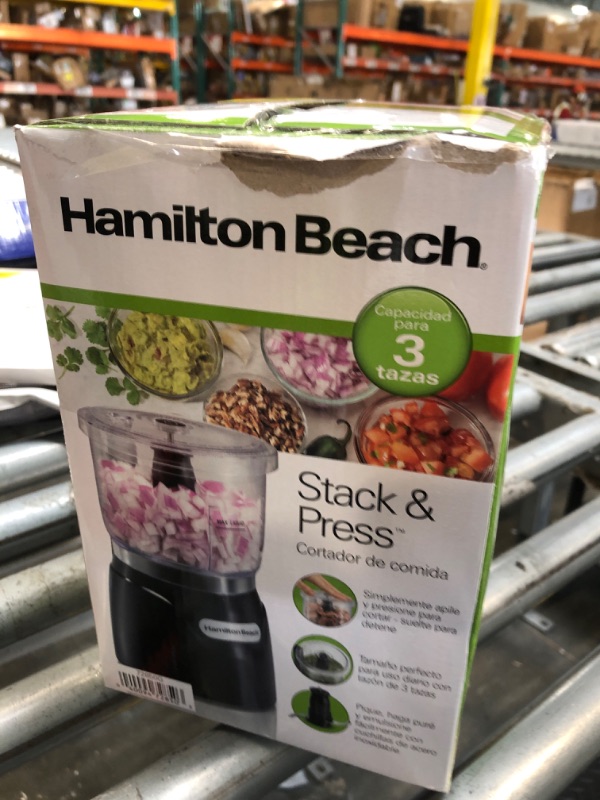 View 2 of [SOLD FOR PARTS] Hamilton Beach 3-Cup Electric Food Processor