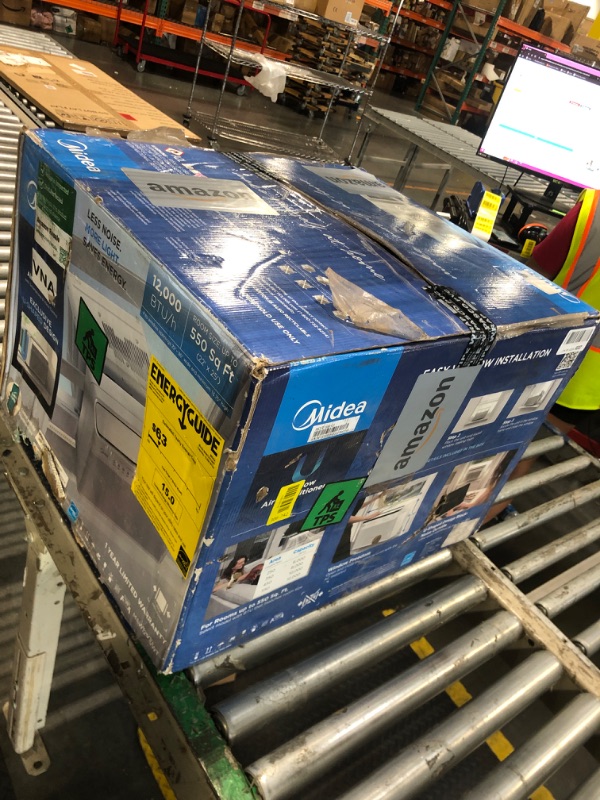 View 2 of [missing remote] Midea 10,000 BTU U Shaped Window Air Conditioner
