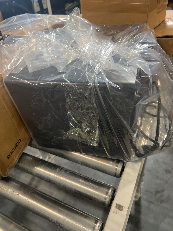 Photo 1 of ** NON FUNCTIONAL ** 8/8 SOLD AS PARTS// FINAL SALE***
Countertop Ice Makers Machine, Portable Ice Machine Producing 9 Ice Cubes Within 6 Mins, Bullet Ice Available in Two Sizes(S/L), Compact Mini Ice Maker Appliance for Home Kitchen Camping (Soot)