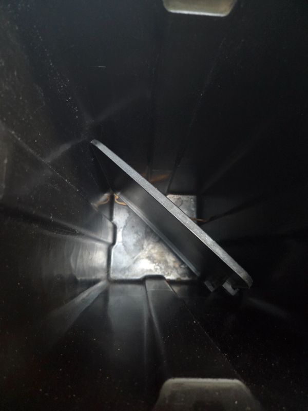Photo 1 of ***FINAL SALES NO RETURN ***
***MAJOR DAMAGE***
Rubbermaid Elite Stainless Steel Metal Dual Stream Step-On Trash Can for Waste and Recycling 15.9 Gallon Charcoal Trash and Recycle Bin Combo for Home/Kitchen/Garage/Apartment/Office