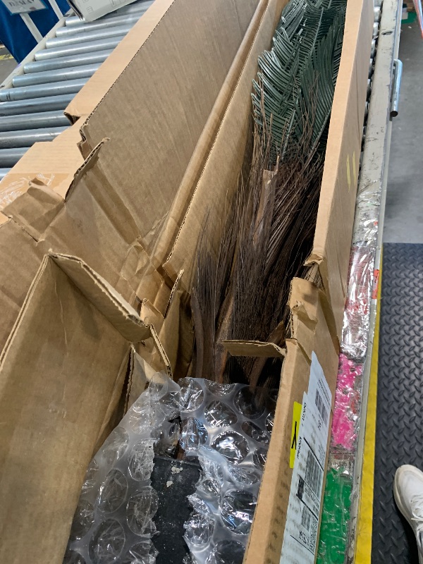 Photo 1 of ***SIMILAR ITEM*** Keeplush 6ft Artificial Phoenix Palm Tree, Faux Coconut Silk Tropical Fake Palm Plant for Indoor Outdoor Home Office Patio Bathroom Pool Coastal Decor