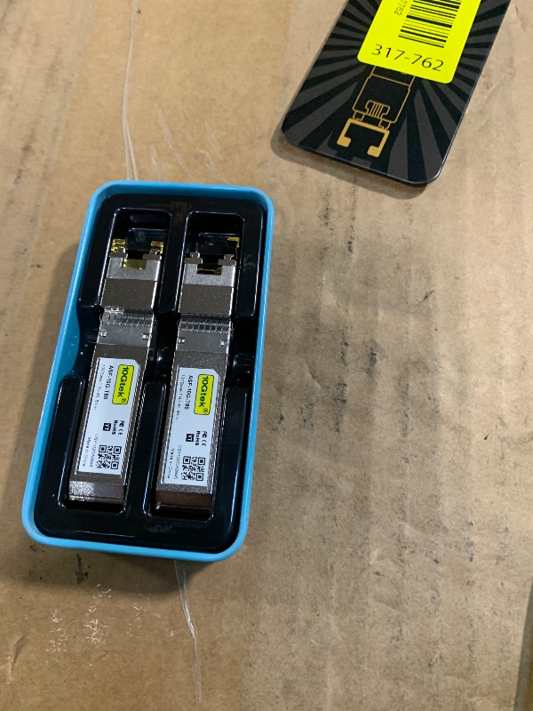 Photo 1 of ??-????? ??? ????? 10GBase-T SFP+ to RJ-45 Transceiver, RJ45 to SFP+ Copper Ethernet Module, for Cisco SFP-10G-T-80, Ubiquiti UniFi, Netgear and More, Pack of 2
