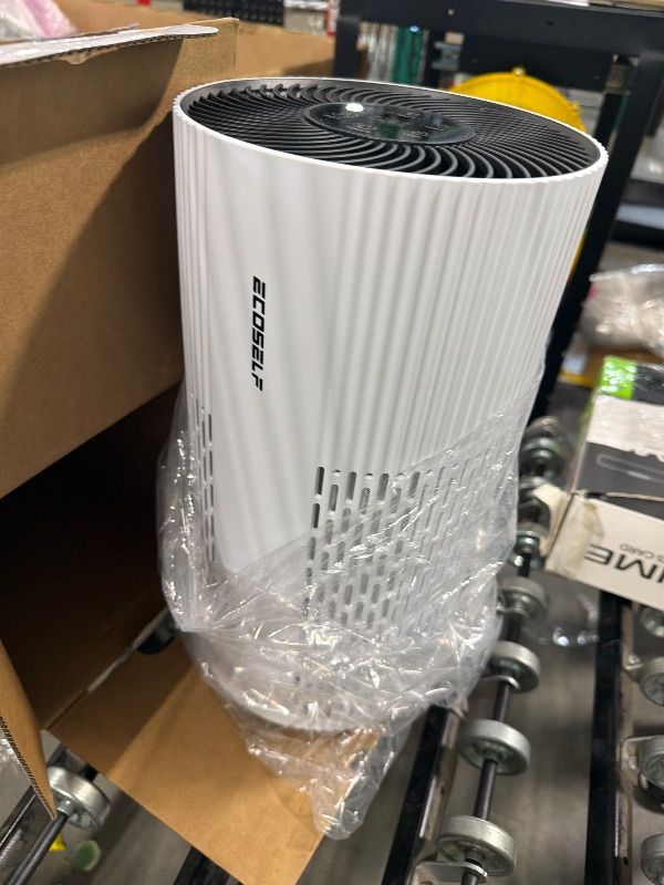 Photo 1 of ***BROKEN, SOLD FOR PARTS*** Air Purifiers for Home Large Room Up to 1500 Ft² with True HEPA Filter, 20dB Sleep Mode, 360° Air Intake & Outlet, Air Cleaner for Bedroom Pets Dander, Smoke, Dust, Odors, HAP604, Matte White