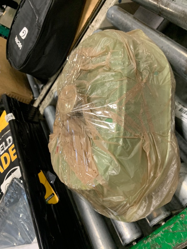 Photo 1 of *** USED NEEDS TO BE CLEANED*** VORRINGARD Enameled Cast Iron Dutch Oven Pot with Dome Lid, Oval Bread Oven for Homemade Sourdough Bread Baking, Oven Safe up to 500°F, 6 Quart, Green