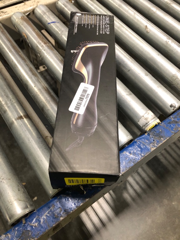 View 2 of 1 Step Ionic Hair Straightener and Dryer Brush - Negative Ion Hot Air Styling Tool for Smooth Hair - All Hair Types