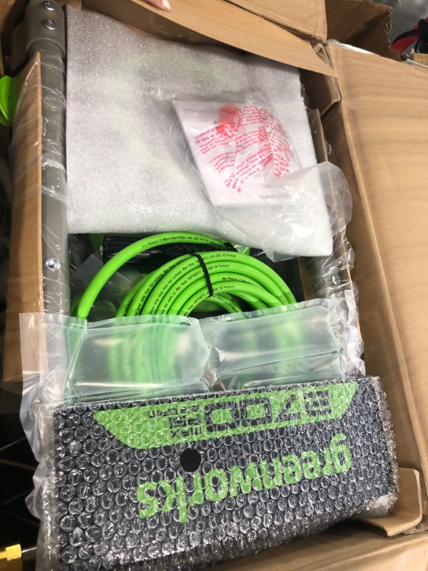 Photo 1 of ** NEW *** Greenworks 2700 PSI (2.3 GPM Max) Brushless Electric Pressure Washer (15°, 25°, 40°, Turbo and Soap Nozzle) for Use On Decks, Fences, Concrete Patios, Sidewalks & More. Medium-Duty