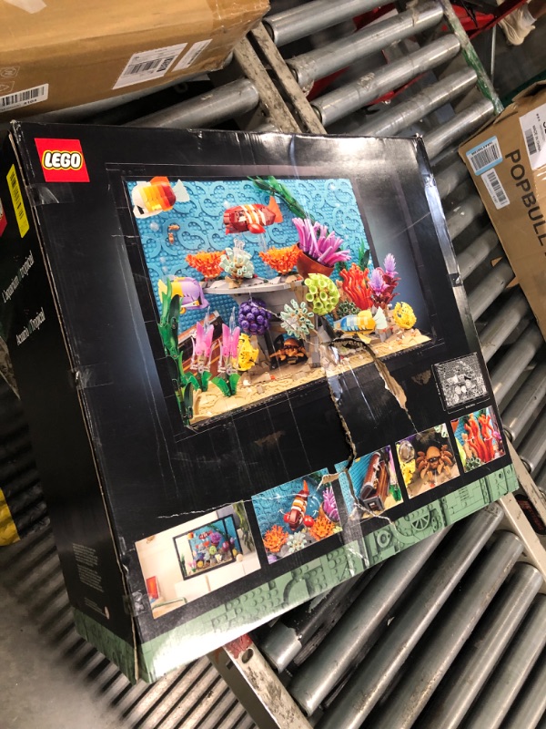 View 2 of [SIMILAR ITEM INSIDE] LEGO Icons Tropical Aquarium Building Set for Adults, Ages 18+ - Bedroom, Home Office Decor - Gifts for Men & Women - Model Fish Kit with Plants & Corals - 10366
