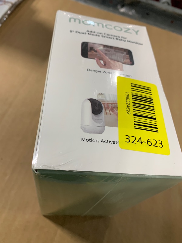 Photo 1 of *** NEW FACTORY SEALED *** Momcozy Smart WiFi Baby Monitor, APP Control Baby Monitor with Camera & Audio, Danger Zone Alert, Motion & Cry Detection, 1080P Night Vision, 2-Way Talk, Photo & Video Recording (Compatible With BM04)