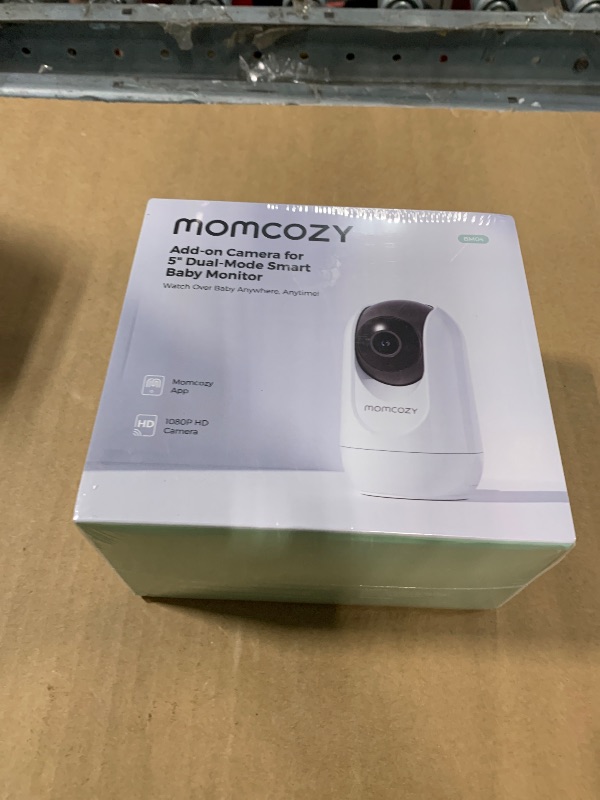 Photo 1 of *** NEW FACTORY SEALED *** Momcozy Smart WiFi Baby Monitor, APP Control Baby Monitor with Camera & Audio, Danger Zone Alert, Motion & Cry Detection, 1080P Night Vision, 2-Way Talk, Photo & Video Recording (Compatible With BM04)