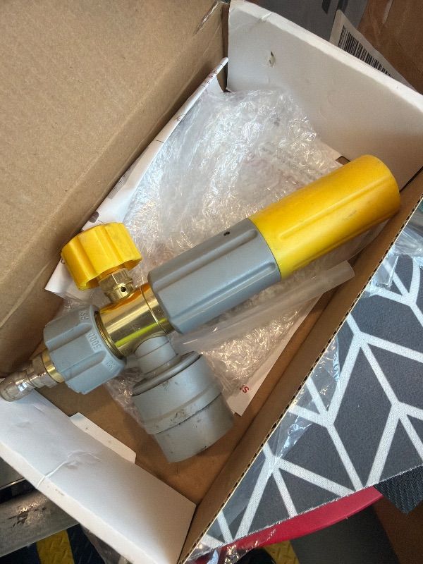 Photo 1 of [NONFUNCTIONAL] [SIMILAR ITEM]  Foam Cannon Pro, Foam Cannon for Pressure Washer with 1/4" Quick Connector