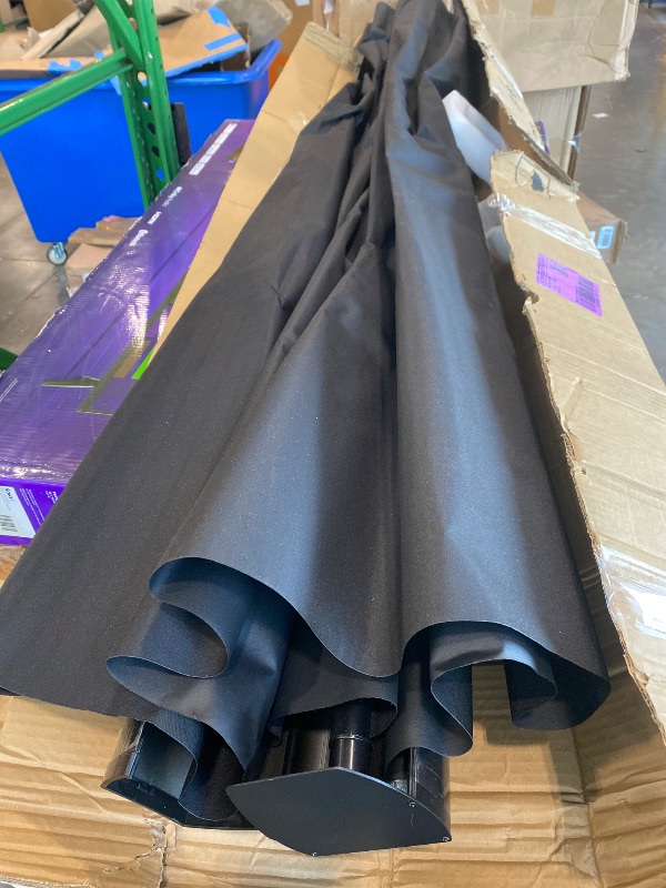 View 3 of ?Easy Set Up? RAUBAY 59.8 x 82.7in Collapsible Black Backdrop Screen