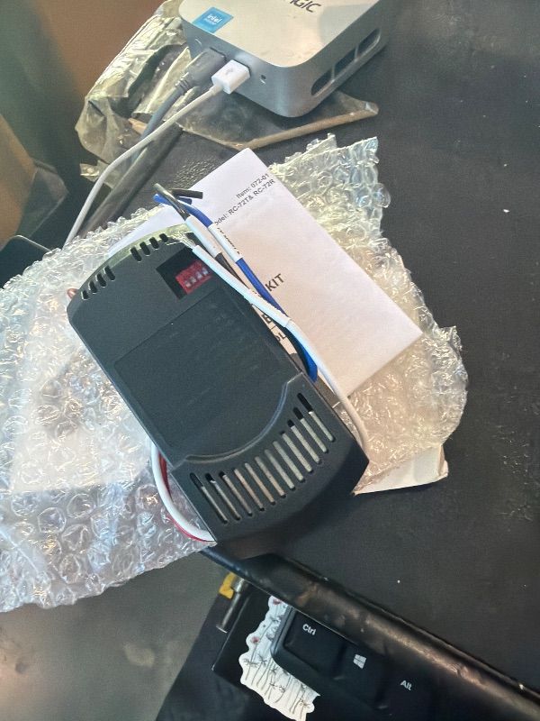 View 3 of [MISSING REMOTE] TR222A Universal Ceiling Fan Remote Control Kit Replacement for Hampton Bay