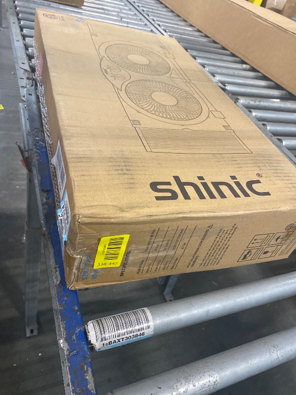 View 2 of [MISSING PARTS] shinic Twin Window Fan 9" - Reversible Airflow