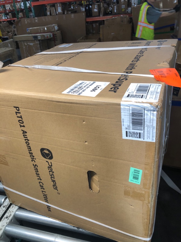 Photo 1 of ***FACTORY SEALED***  68L Large Automatic Cat Litter Box for Multiple Cats, Self Cleaning Cat Litter Box with App Control & Safety Sensors Protection, White
