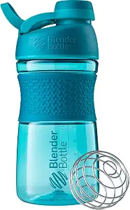 Photo 1 of ***STOCK PHOTO FOR REFERENCE ONLY*** BlenderBottle SportMixer Shaker Bottle Perfect for Protein Shakes and Pre Workout, 20-Ounce, Teal
