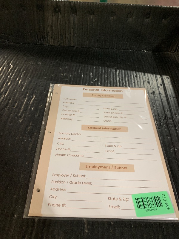 Photo 1 of ***STOCK IMAGE FOR REFERENCE***Confidential Employee Folder, Labor Law Center - Employee Personnel File
