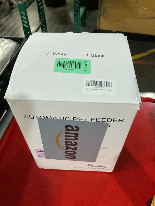 Photo 1 of **VERY USED** Automatic Cat Feeder and Water Fountain, 4L/16 Cups Timed Cat Dry Food Dispenser, 10s Meal Call, 20 Portions 6 Meals Per Day, 2L Cats Fountains for Drinking with Filter, Pet Feeder for Dog
