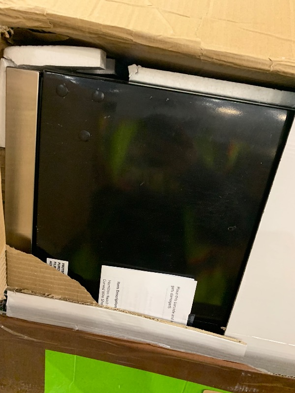 Photo 1 of ** for parts only, does not cool compressor not working ** Hamilton Beach HBWF4303, 43-Bottle Wine Cooler Fridge Cellar with Curved Wire Shelves, Digital Control, Mirror Finish
