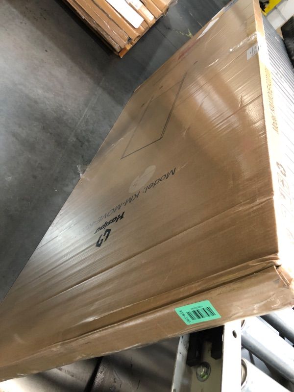 Photo 1 of ***FACTORY SEALED***Hasipu Home Gym Mirror 360° Swivel on Wheels, 79" x 40" Extra Large Full Body Rolling and Tempered Glass Easy to Move Full Length Mirror for Yoga Studio, Bedroom, Dancing Studio, White