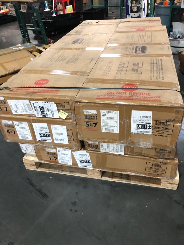 Photo 1 of ***TRUCK/TRAILER PICKUP ONLY***FACTORY SEALED - OPENED FOR INSPECTION***Backyard Discovery Bellerose 9' x 6' White Cedar Wood and Polycarbonate Walk-in Greenhouse Kit with Pergola, Exhaust Fan, Window, Hose Hook-Ups, PowerPort, Staging Shelves for Outdoor