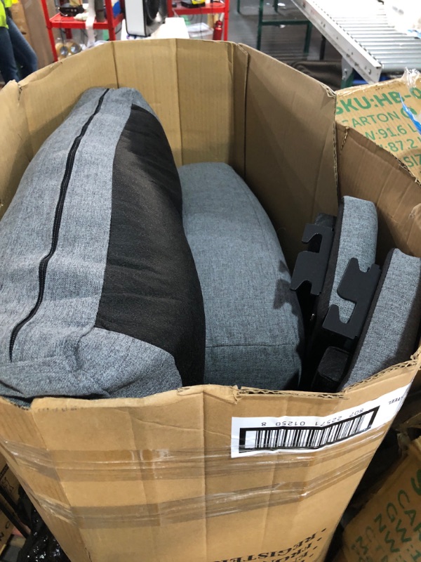 Photo 1 of ***TRUCK/TRAILER PICKUP ONLY*** HONBAY Sectional Sofa, 6 Seats 80 Inch L Shaped Couch with Ottoman Pet-Friendly for Small Apartment Living Room, Light Grey