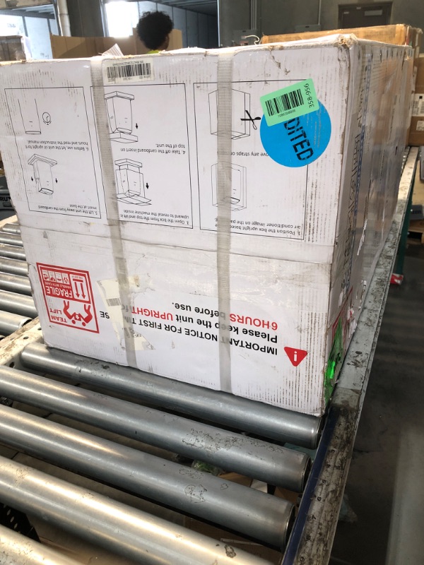 Photo 1 of ***FACTORY SEALED - OPENED FOR INSPECTION***Gasbye Dual Hose Portable Air Conditioner, [2026 Upgraded] Full DC Inverter Compressor, Energy-Saving 13.6 CEER, Low Noise (45dB), Cools Room up to 500 Sq.Ft., Backlit Remote Control, 14,000BTU, Black