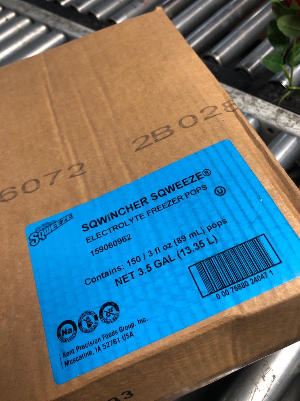 Photo 1 of ***FACTORY SEALED ***
Sqwincher Electrolyte Freezer Pops, Low-Sodium, Variety Pack, 150 Pops