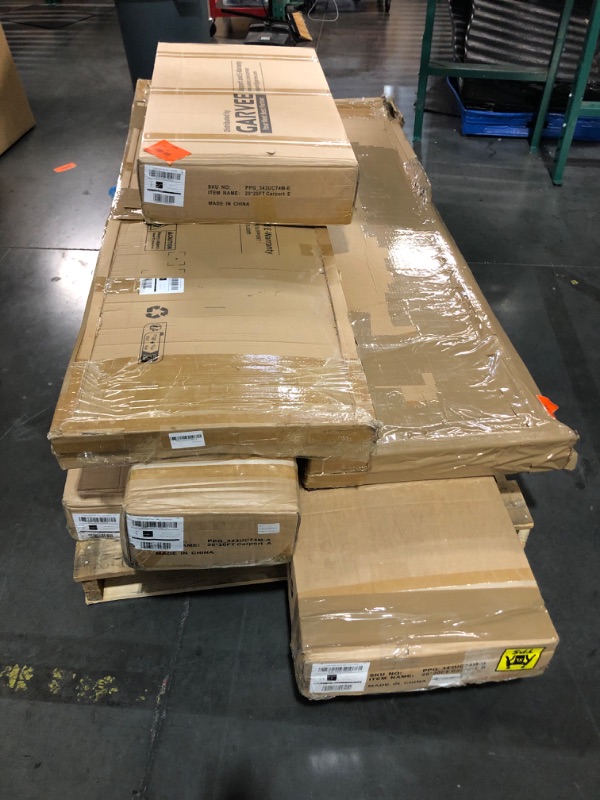 Photo 1 of ***TRUCK/TRAILER PICKUP ONLY***PARTIAL SET - PRICE ADJUSTED***GarveeLife 20x20 ft Vertical Roof Metal Carport, Heavy-Duty 2 Cars Car Port