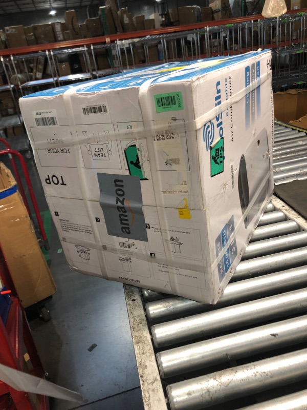 Photo 1 of ***FACTORY SEALED ***
10,000 BTU Portable Air Conditioner Cools Up to 450 Sq.Ft, Auto-Evaporation Low Noise Portable AC Unit with Remote Control Fits for Large Room, Office, Garage, White