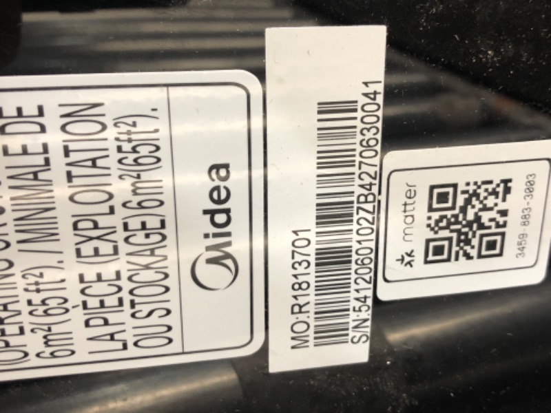 Photo 1 of **HAS SOME COSMETIC DAMAGE , BLOWS COLD AIR**Midea Duo 14,000 BTU Portable Air Conditioner, Inverter Ultra Quiet