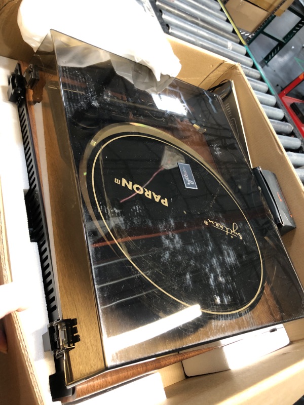 Photo 1 of ***DAMAGED - SEE NOTES/PICTURES***Syitren Paron Bluetooth Turntable