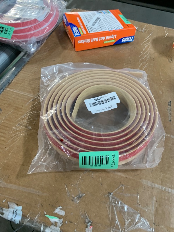 Photo 1 of 10Ft Carpet Floor Transition Strip, Self Adhesive Floor Edging Trim Strip, PVC Threshold Cover for Doorway, Floor Divider Strip Suitable for Threshold Height Less Than 5 mm - Beige Cream