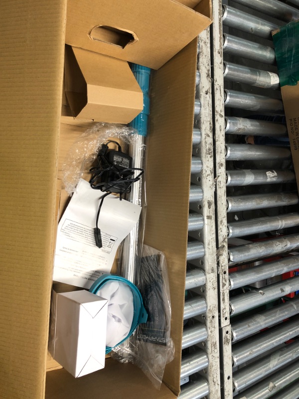 Photo 1 of ***MISSING PARTS*** ****PARTS ONLY***** Starrybot Cordless Pool Vacuum for Above Ground Pools, Dual Modes, 19 GPM Suction, 90 Mins Runtime, Handheld Pool Cleaner with Telescopic Pole, 3 Filter Bags for Sand, Leaves, Spa, Hot Tub