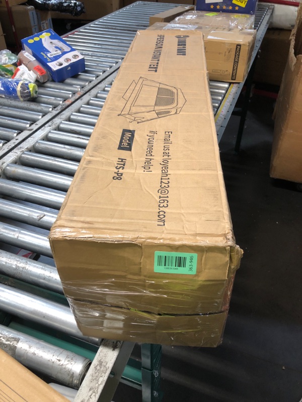 Photo 1 of ***DAMAGED - SEE NOTES/PICTURES*** HINSTANT 4/6/8/10 Person Instant Tent, Waterproof Pop Up Tents for Camping with Rainfly, 60 Seconds Easy Setup, Automatic Cabin Tent for Family Camping with Expandable Carry Bag & Upgraded Ventilation