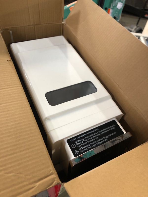 Photo 1 of ***PARTS ONLY***FRIGIDAIRE Countertop Crunchy Chewable Touchscreen Nugget Ice Maker, 33lbs per Day, Auto Self Cleaning, White