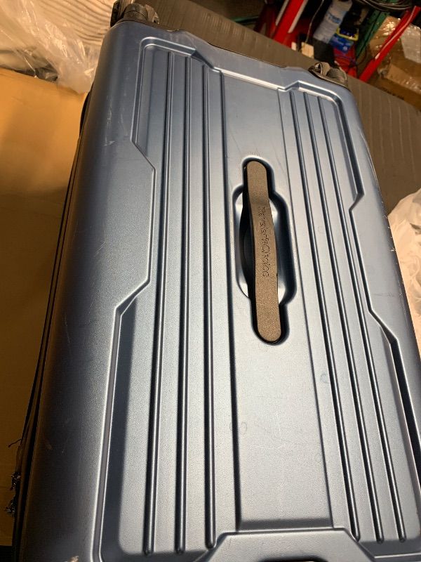 Photo 1 of ***STOCK PHOTO FOR REFERENCE ONLY***Hanke Hardside Expandable Checked Luggage, 24 Inch Top Opening Trunk Luggages with Spinner Wheels, All-PC Hard Shell Suitcase, Lightweight TSA Checked-Medium(Blackish Green, 83L)