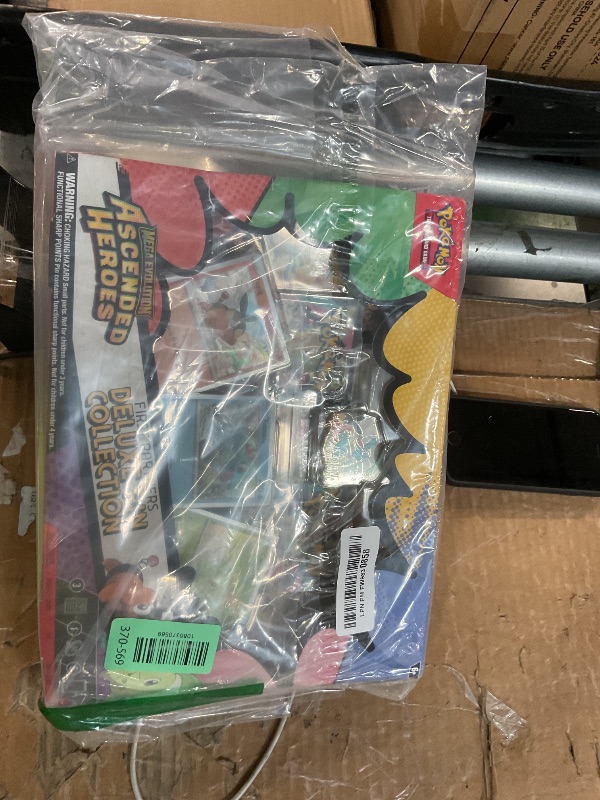 Photo 1 of ****OPENED FOR INSPECTION**** Pokémon TCG: Mega Evolution—Ascended Heroes First Partners Deluxe Pin Collection (3 Foil Promo Cards, 1 Deluxe Pin & 5 Booster Packs