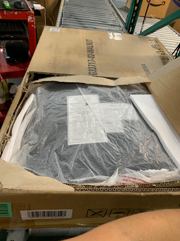 Photo 1 of ***PARTIAL SET***(MISSING OTHER CARTONS/BOXES)
KISLOT Wooden Dining Chairs Set of 4, Upholstered Modern Dining Room Chairs, Mid Century Oak Kitchen Chairs with Curved Wood Backrest for Farmhouse, Restaurant, Café (Cream Fabric & Walnut Color)