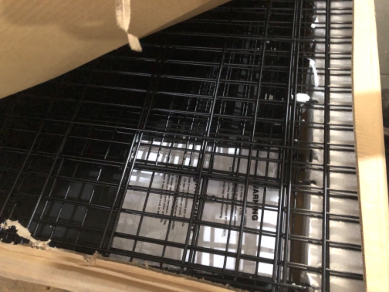 View 3 of ***TRUCK/TRAILER PICKUP ONLY***Solutions by MidWest Homes for Pets 54-Inch Drop Pin Crate for Giant Breeds Over 100 lbs, Double Door Dog Crate with Leak-Proof Tray & Secure Latches, Durable Drop Pin Construction