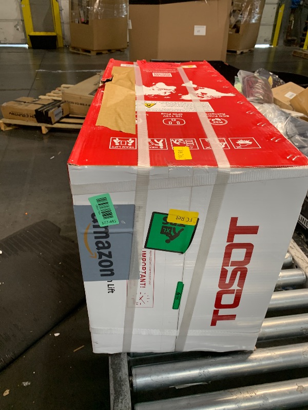Photo 1 of ***FACTORY SEALED - OPENED FOR INSPECTION***
TOSOT 10,200BTU (6,200 BTU SACC) Portable Air Conditioner, Smart Wifi Control, AC Unit with Dehumidifier, Fan, Window Kit for Easy Installation, Cool Rooms Up to 400 Square Feet, Shiny Series