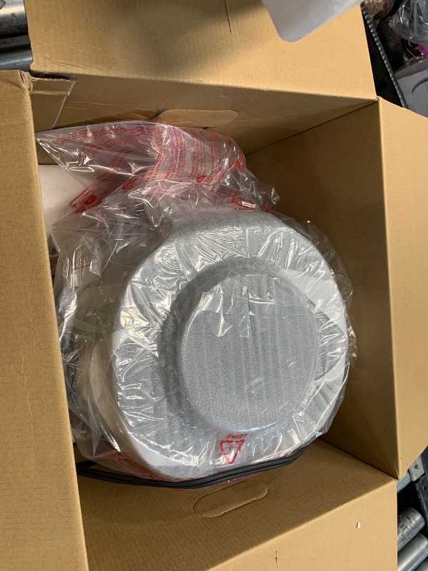 Photo 1 of ***FACTORY SEALED - OPENED FOR INSPECTION***
Ninja Air Fryer, 4 QT Capacity, 4 in 1 Roast, Crisp, Reheats and Dehydrates, Dishwasher Safe Parts, 105 F to 400 F, 1550 Watt, Grey, 1 Count