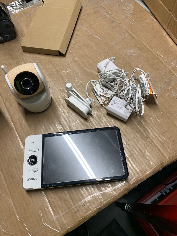 Photo 1 of ***SEE NOTES FOR DETAILS***
VTech Baby Monitor, No WiFi Secure Transmission – 7" 720p HD Screen, 15-Hour Battery, 360° Pan Tilt Zoom, 110° Wide Angle, Night Vision, 1000ft Range | VM919HD